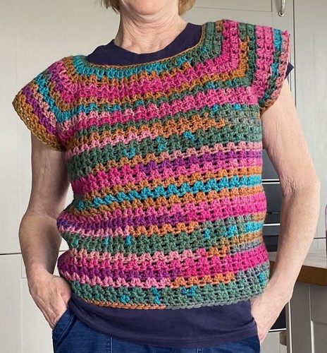 Handmade crochet sleeveless - crochet,