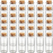 Glass jars bottles with - 36,