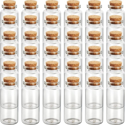 Glass jars bottles with - 36,