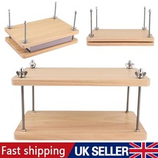 Wooden Book Press Binding