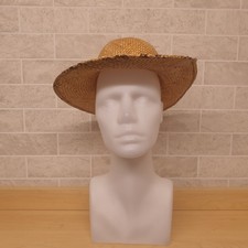 WOMEN'S WOVEN STRAW BONNET HAT