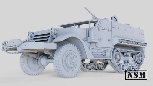 Wwii halftrack late - m3,