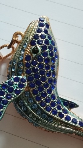 Sparkly rhinestone dolphin - sparkly,