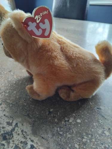 Beanie babie dog zodiak new - dog,