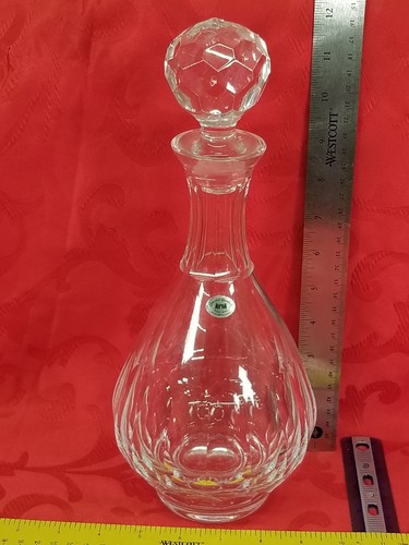 Tyrone crystal decanter made - tyrone,