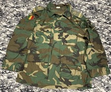 FOX US TV SERIES DEEP STATE MALI ARMY PROP COSTUME WOODLAND CAMOUFLAGE JACKET.