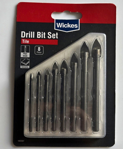 Wickes tile ceramic drill - tile,