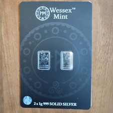 Wessex mint 2x1g brittania - mint,
