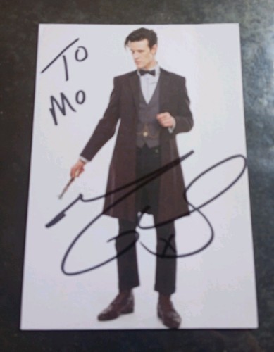 Matt smith signed - matt,