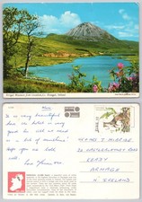 c42026 Errigal Gweedore Bay Co Donegal Ireland John Hinde postcard 1980 stamp