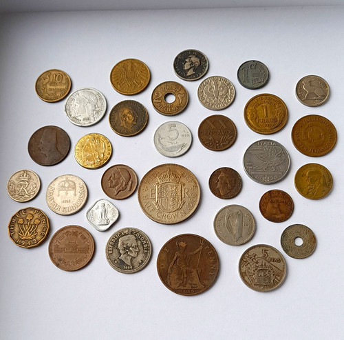 Old coins - old,