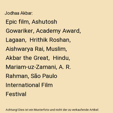 Jodhaa Akbar: Epic film