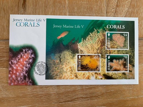 Jersey 2004 fdc corals red - 2004,