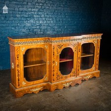 Walnut Credenza Display