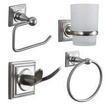 Bathroom Accessories brushed stainless steel / Heavy Duty / Next Day Delivery