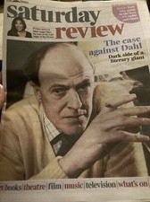 UK Times Saturday Review 14 September 2024 Roald Dahl Angel Blue
