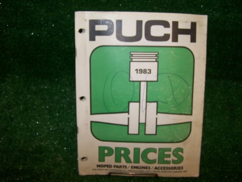 1983 puch dealers moped parts - 1983,
