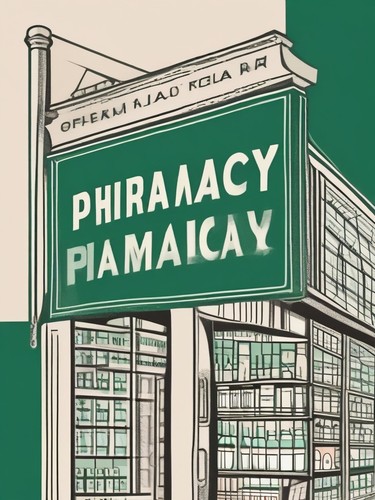 Vintage pharmacy sign - pharmacy,