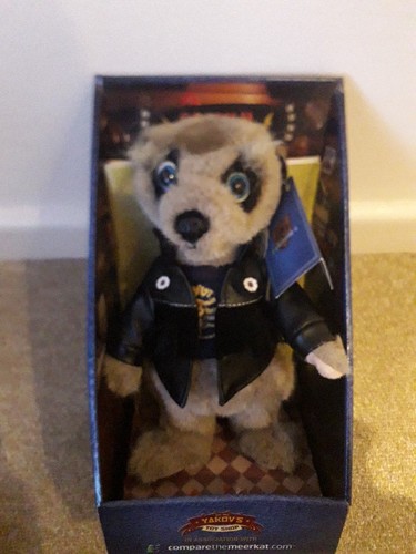 Meerkat soft toy vassily boxed - meerkat,