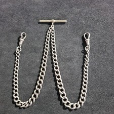 Antique Solid Silver Double