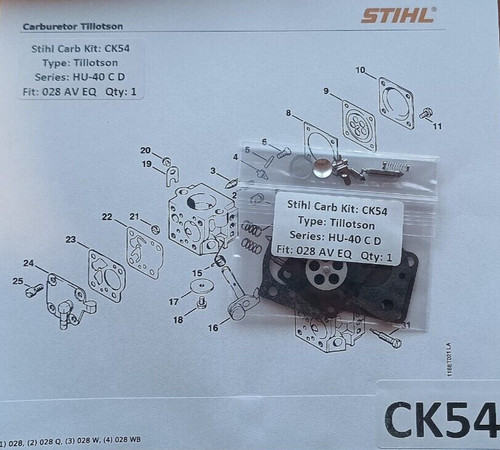 Stihl 028 carburetor - stihl,