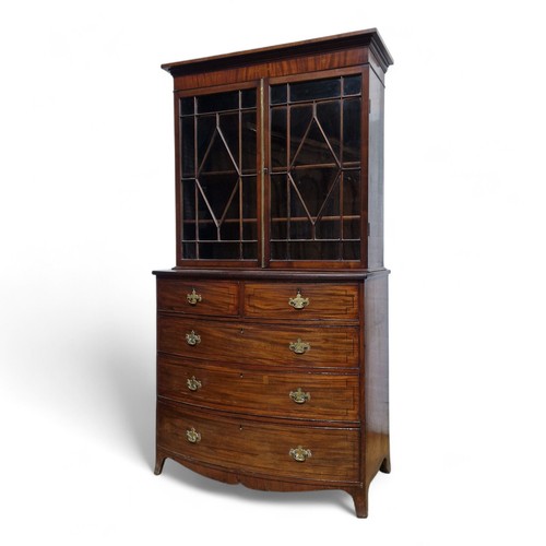 Victorian mahogany bookcase