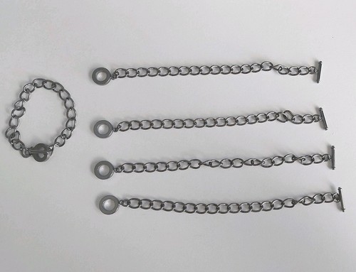Black tone jewellery - x,