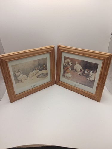 Vintage cecil aldin framed - cecil,
