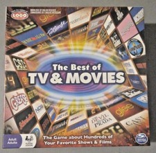 The Best of TV & Movies Trivia Board Game New Sealed by Logo Game Makers NIB