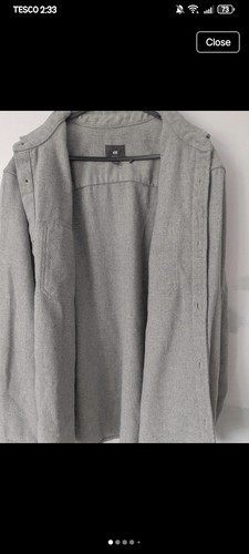 Men grey jacket - h&m, men's