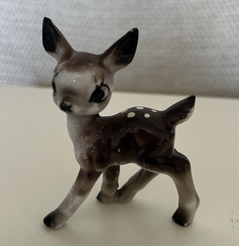 Ceramic deer fawn - ceramic, ornament