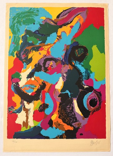 Karel appel landscape with - appel,