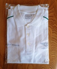 Bentley Motors Brand New White Works Large Polo Shirt