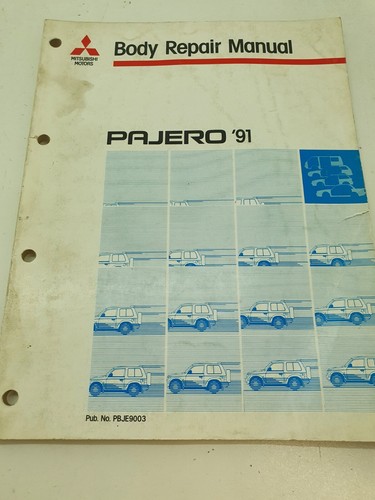 Mitsubishi body repair manual - body,