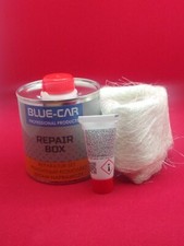 Blue car fibre - car, glass