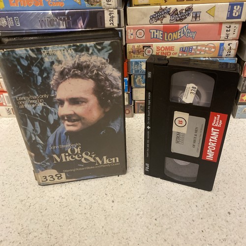 Mice men pre cert vhs - men,