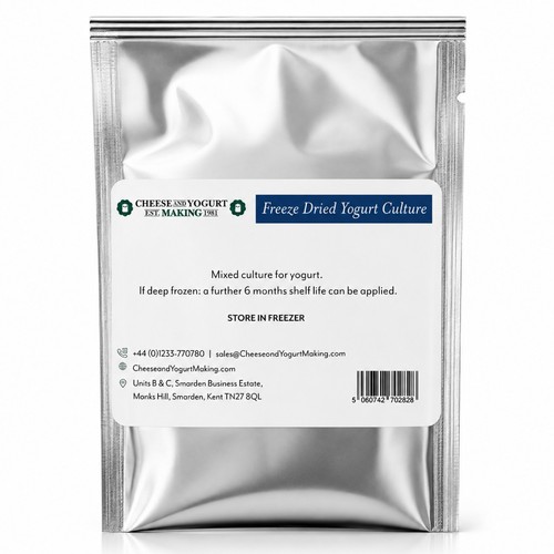 Yogurt culture sachet to - sachet,