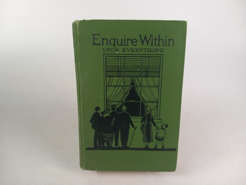Enquire within upon - enquire,