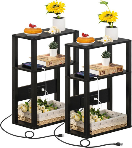 Slim tier wood - wood, table