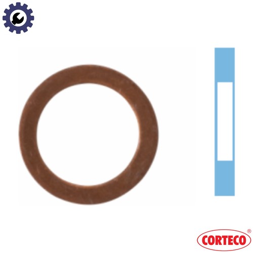 Seal ring oil - drain, plug