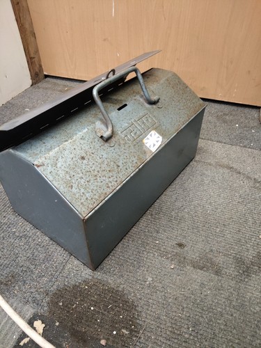 Vintage talco toolbox tray - toolbox,