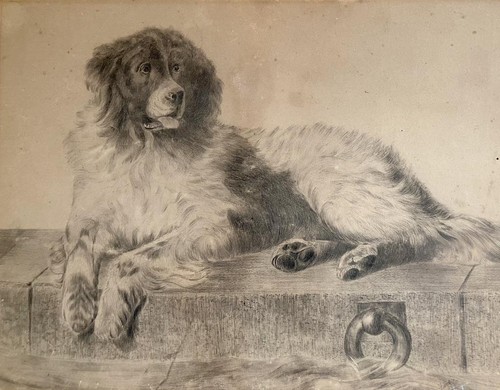 Antique painting british - antique,
