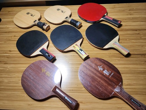 Bulk table tennis - x8, paddles