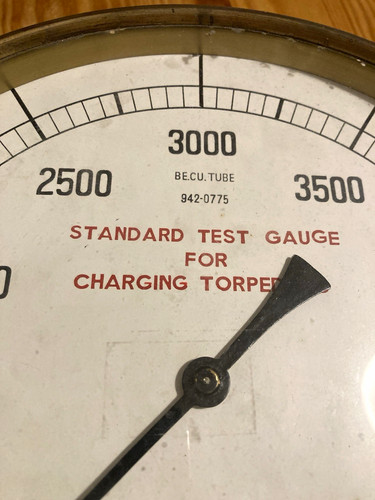 Ww2 submarine torpedo gauge - ww2,