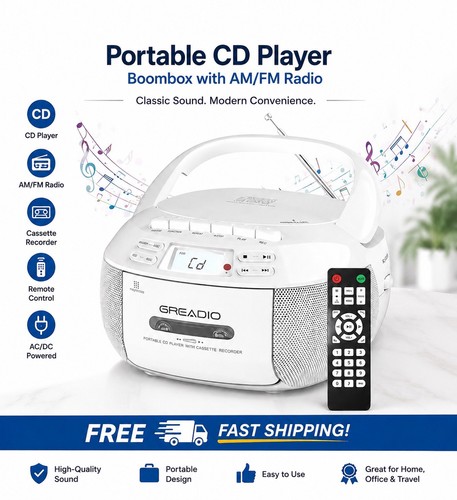Greadio boombox x2a player - greadio,