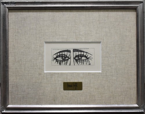 Bernard buffet lithograph dry - buffet, "dry