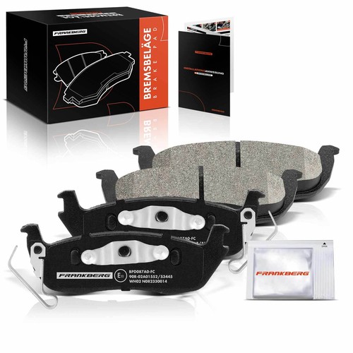 Brake pads set rear - brake, jeep