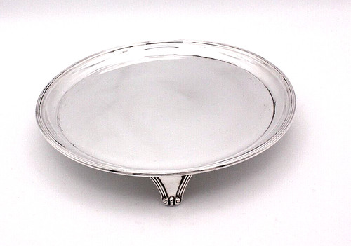 Sterling silver salver - sterling,