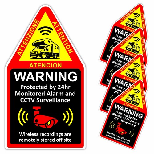 Signs motorhome stickers - 4,