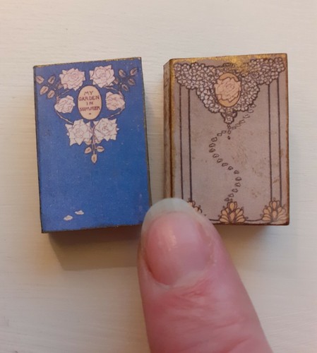 Art nouveau miniature book - art,